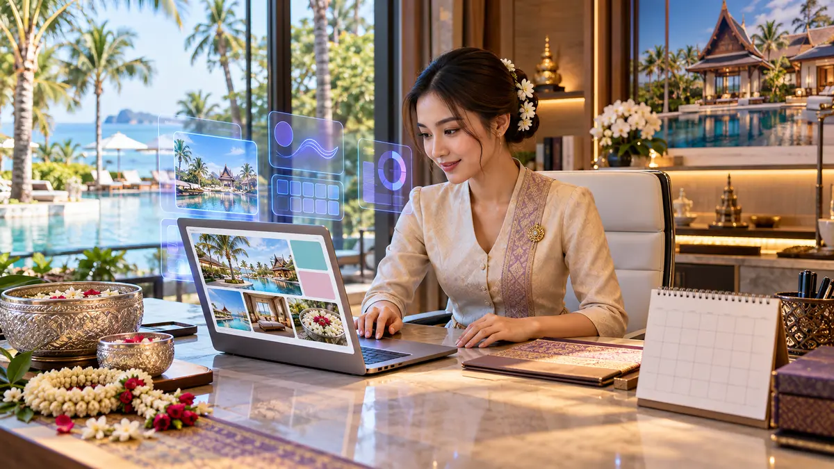 หน้าโปรโมชั่นและแพ็กเกจโรงแรม: ตั้ง URL ถาวรให้ติด Google ทุกเทศกาล ไม่ต้องเริ่มนับหนึ่งใหม่ทุกปี พร้อมโครงหน้า 7 ส่วนที่ AI หยิบไปตอบได้