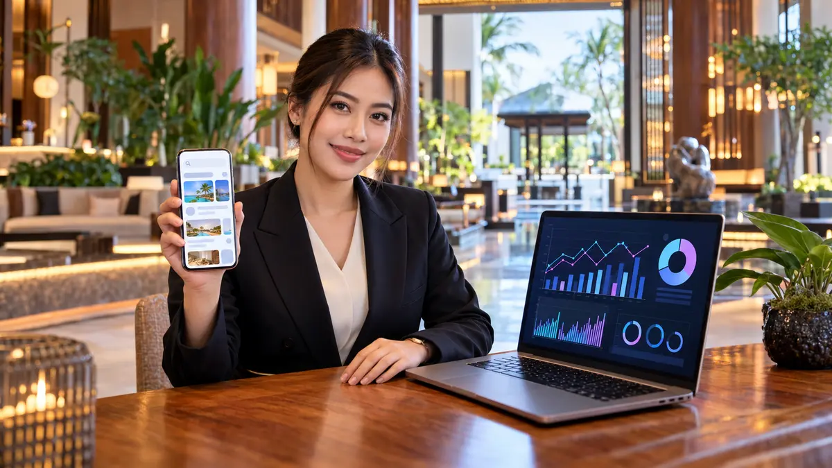 ยิง Google Ads ชื่อโรงแรมตัวเองคุ้มไหม: วิธีเช็กว่า OTA แย่งคลิกชื่อแบรนด์ คำนวณต้นทุนต่อการจองเทียบค่าคอม และตั้งแคมเปญ brand search งบวันละ 200 บาท
